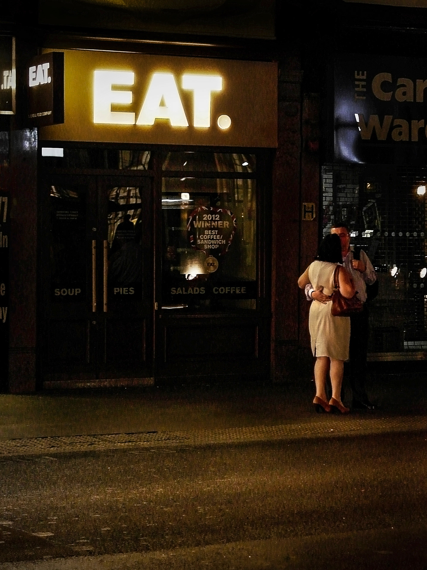 Eat, street photography Damien Demolder